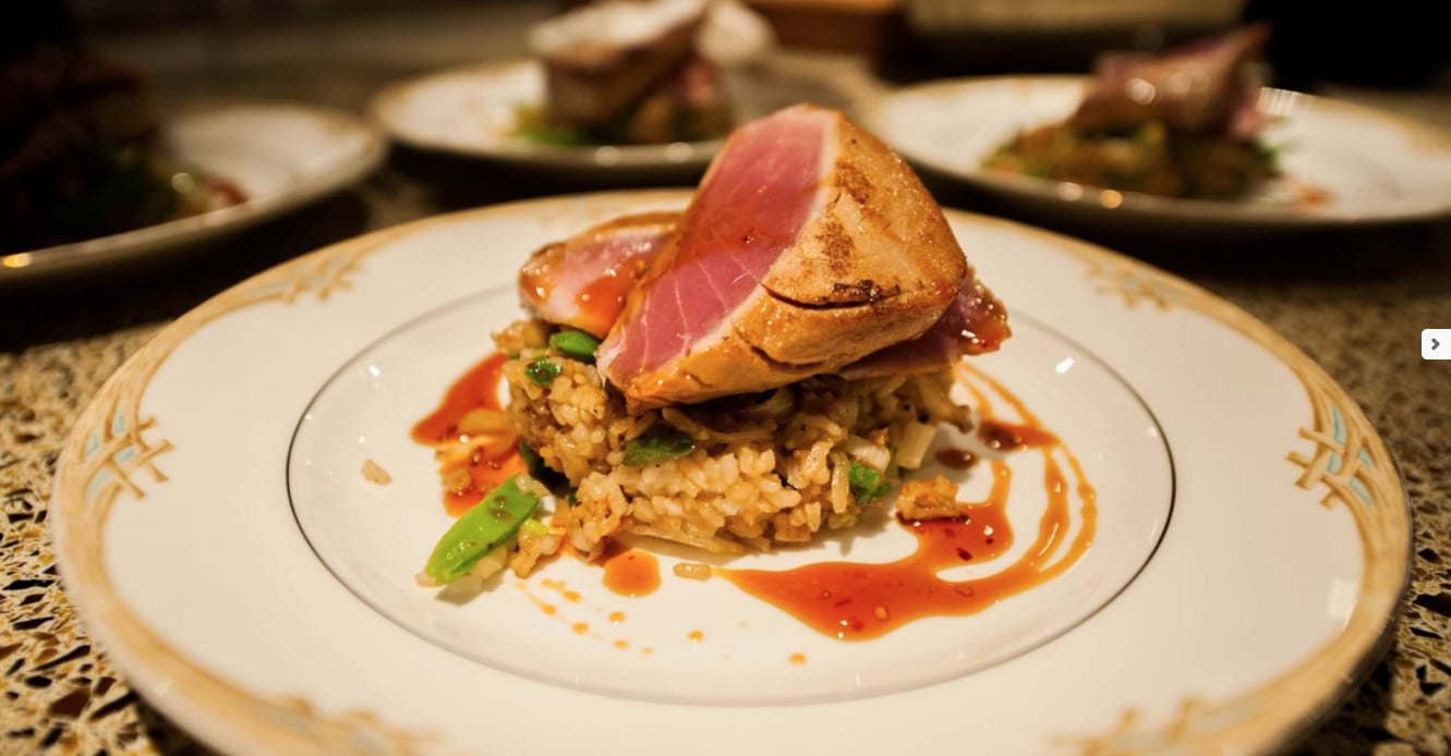 Cuisine on St. Thomas Mega Yacht Charter