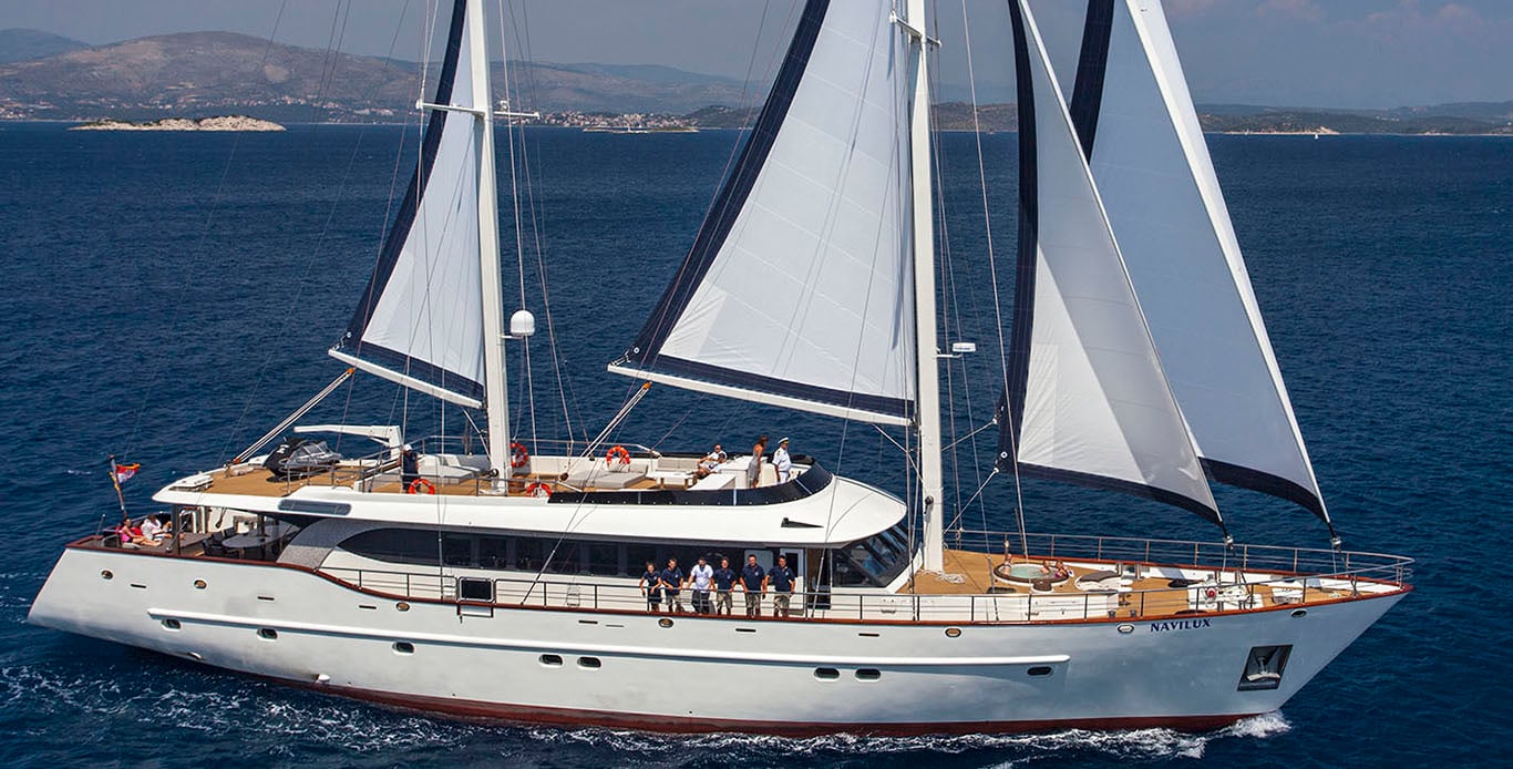 Navilux – 122’ – 12 guests Luxury Gulet Charters in Croatia