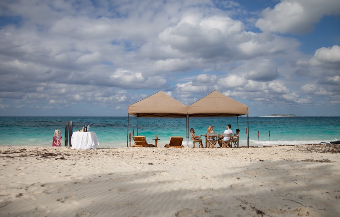 St. Barts Yacht Charter Beach Party
