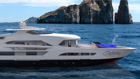 Galapagos Luxury Yacht Charter on Infinity
