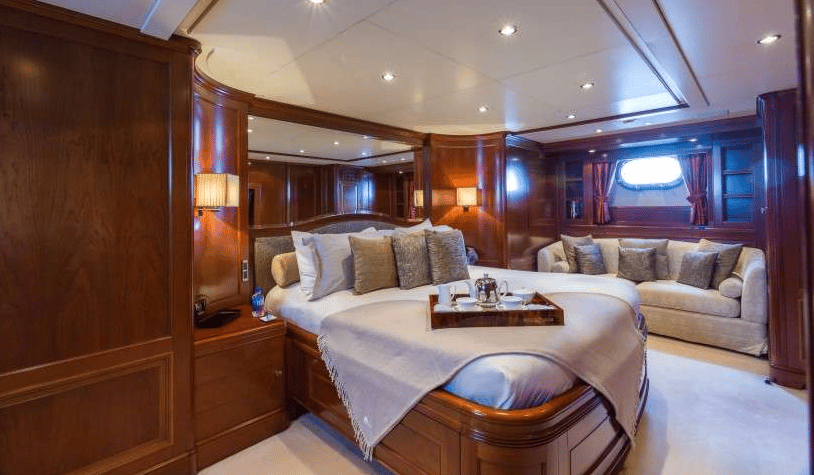 Stateroom on St. Thomas Motor Yacht Charters