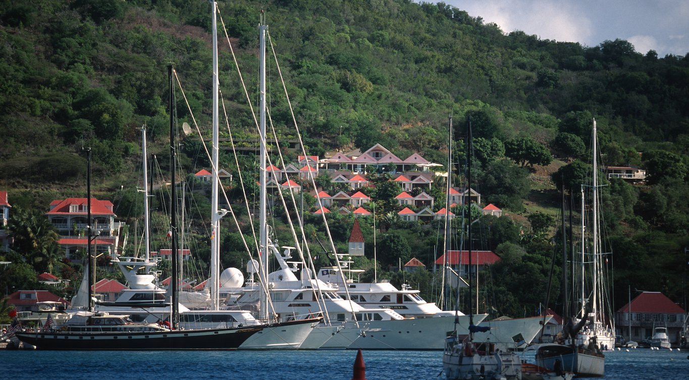 St. Barth's Yacht Charetr Gustavia