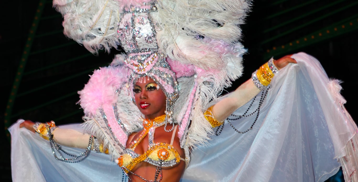 Carnival Dancer in Cuba