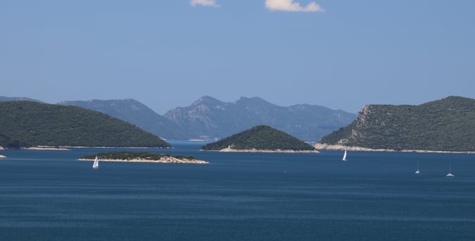 islands off the coast of Croatia