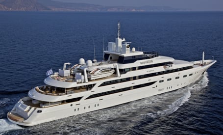 Larger Capacity Superyachts for Corporate groups