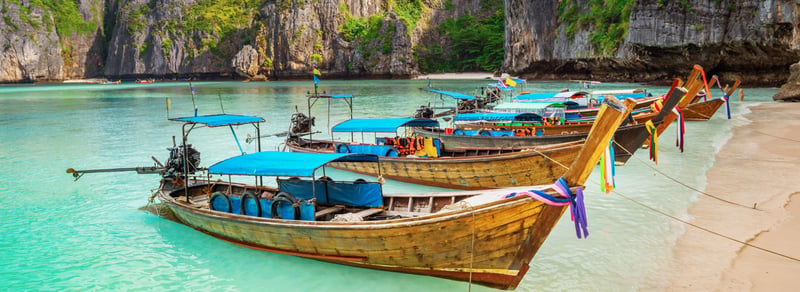 local boats Thailand