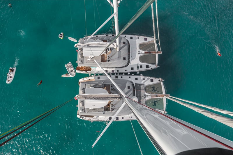 Catamaran Charter for Groups Stateroom