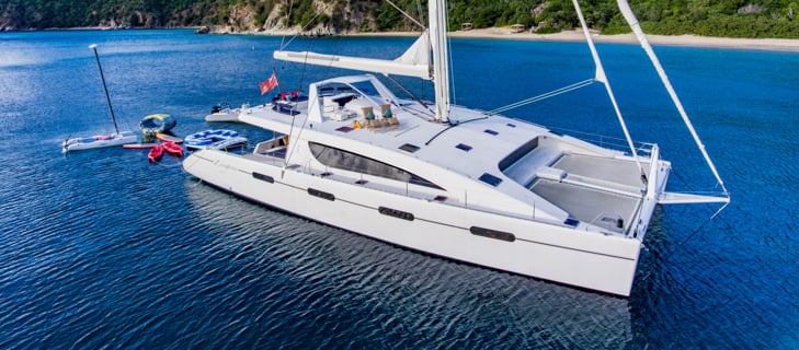 luxury sailing catamaran charter