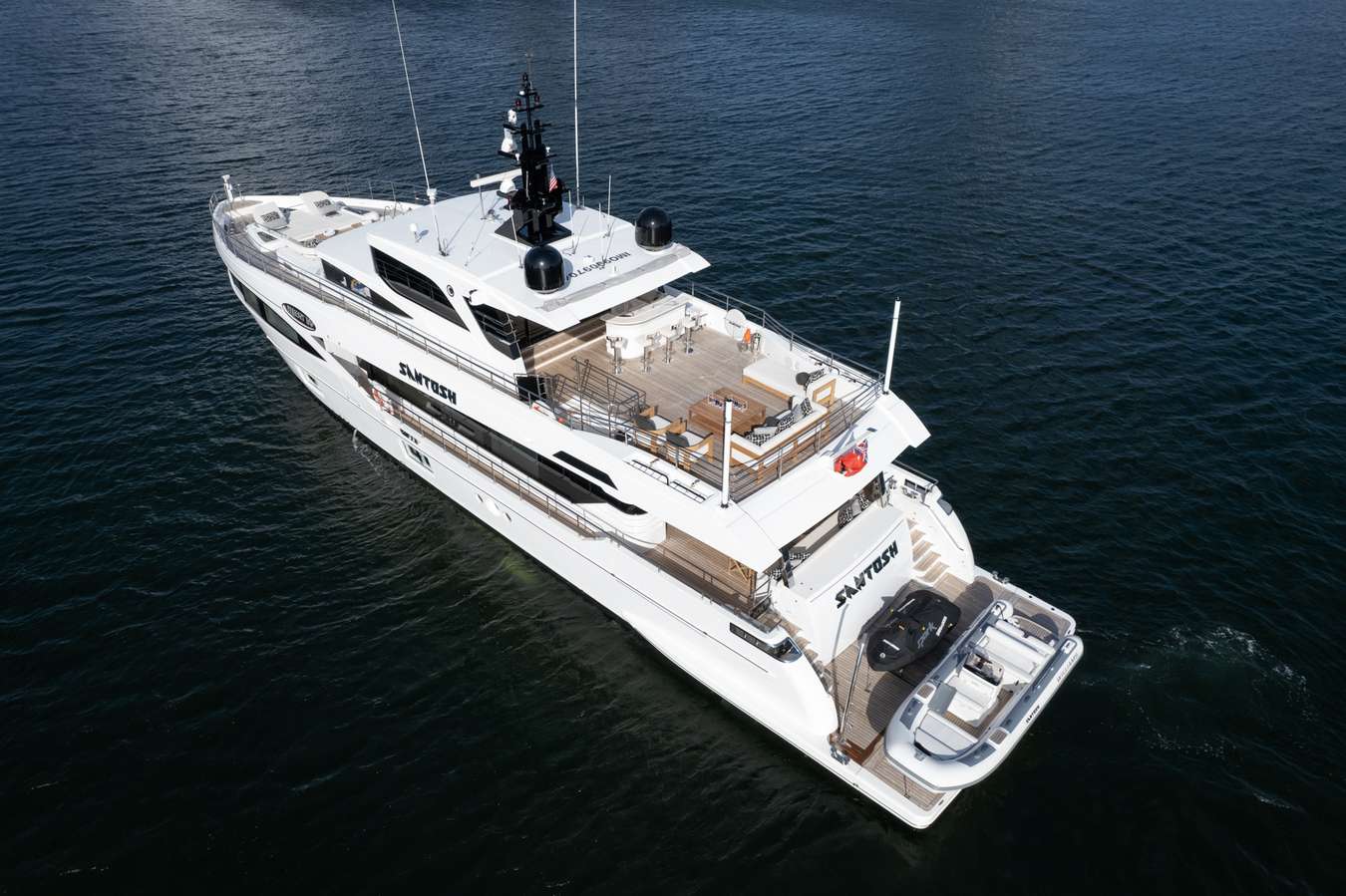 Motor Yacht 'SANTOSH', 10 PAX, 6 Crew, 108.00 Ft, 32.00 Meters, Built 2020, Gulf Craft - Majesty Yachts, Refit Year 2022