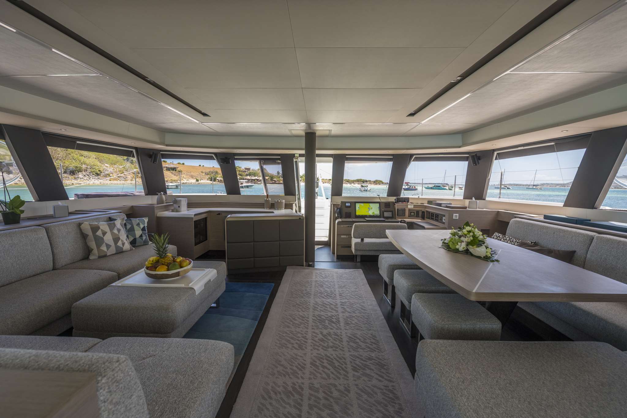 Catamaran Yacht 'LISA OF THE SEAS' Salon, 10 PAX, 3 Crew, 67.00 Ft, 20.00 Meters, Built 2020, Fountaine Pajot
