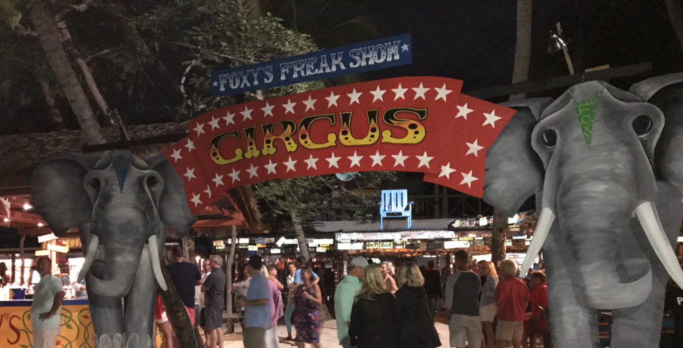 Foxy's Bar on Jost Van Dyke