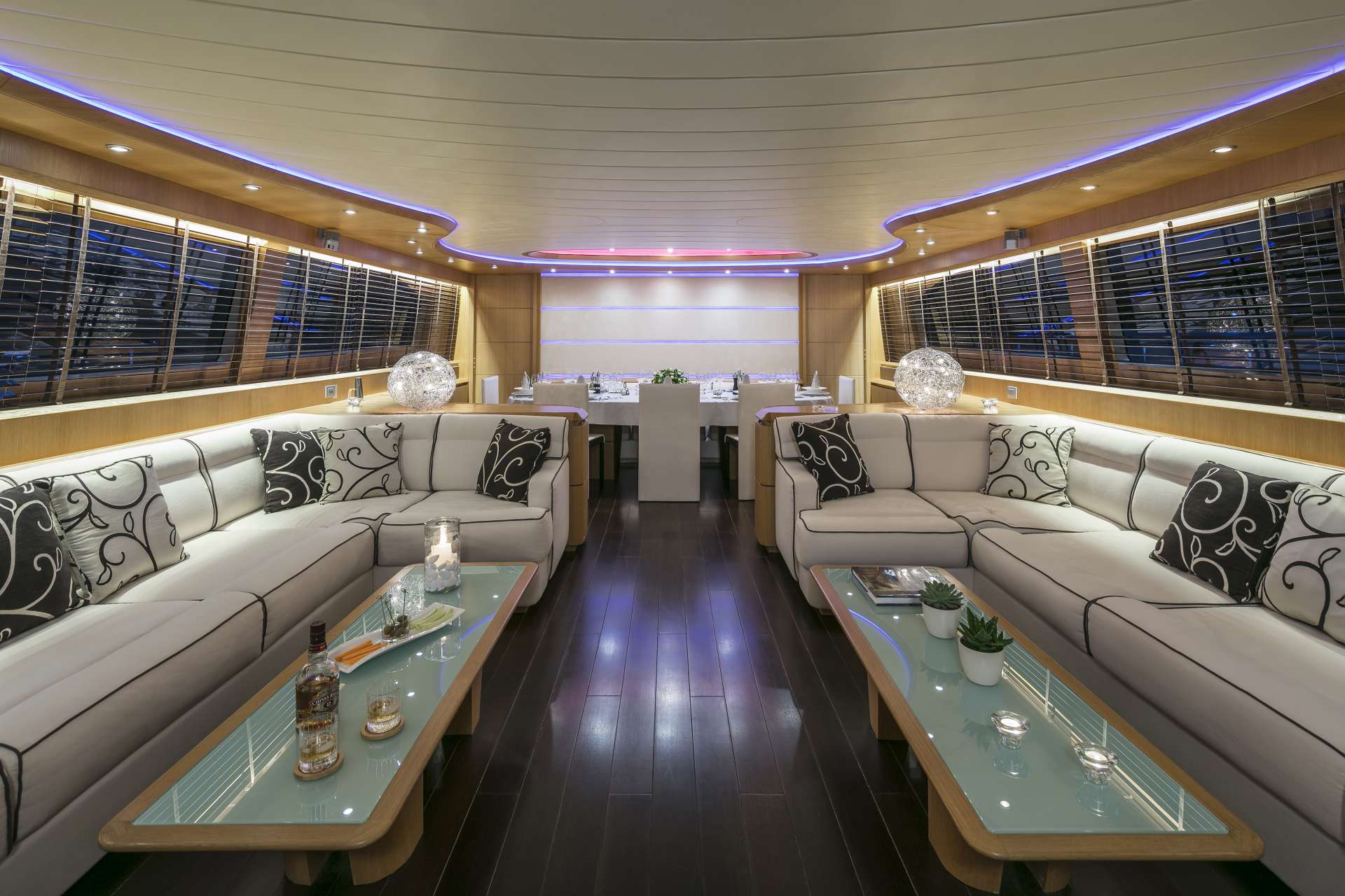 Motor Yacht 'PARIS A' Salon, 12 PAX, 6 Crew, 115.00 Ft, 35.06 Meters, Built 2009, Majora, Refit Year 2013
