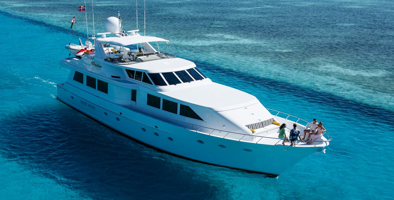 Luxury Motor Yacht charter in St. Thomas