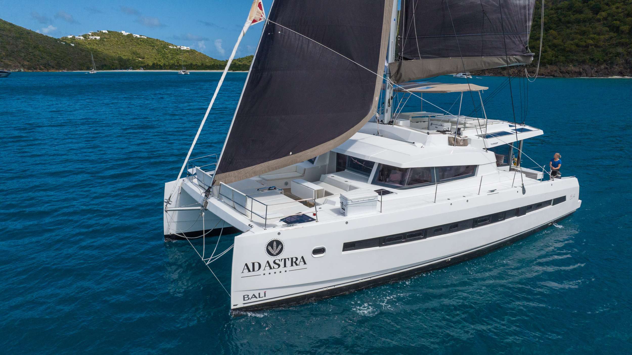 Catamaran Yacht 'AD ASTRA 5.4', 10 PAX, 2 Crew, 56.00 Ft, 17.00 Meters, Built 2020, Bali Catamarans