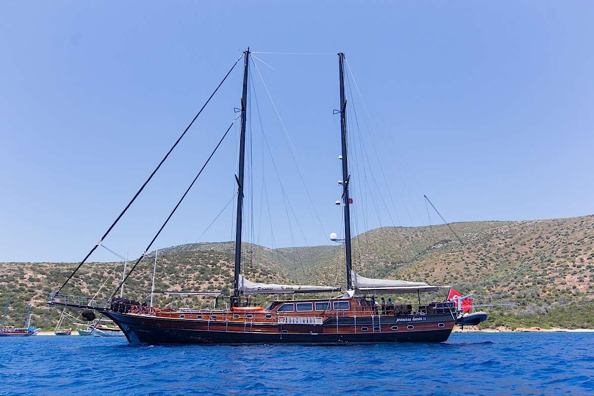 Motor Sailing Yacht 'PRINCESS KARIA II', 12 PAX, 4 Crew, 111.00 Ft, 34.00 Meters, Built 2008, Custom