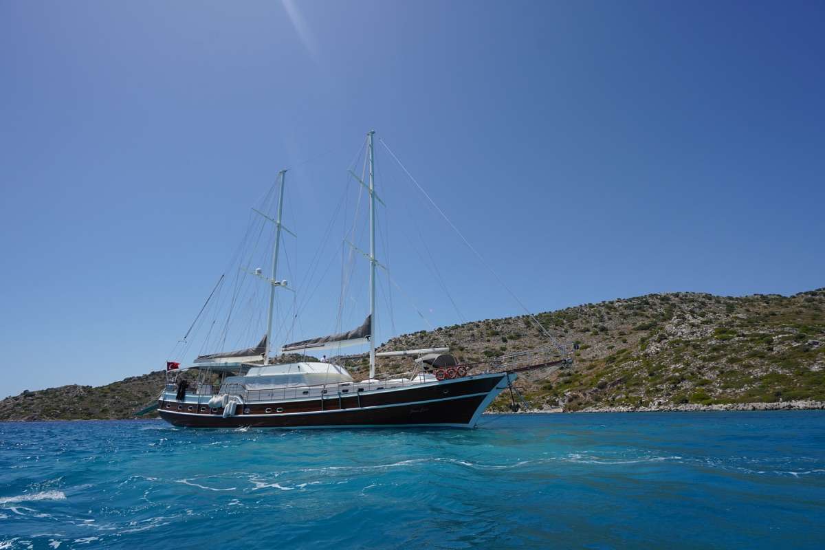 Motor Sailing Yacht 'PRENSES ESILA', 12 PAX, 104.00 Ft, 32.00 Meters, Built 2019, .