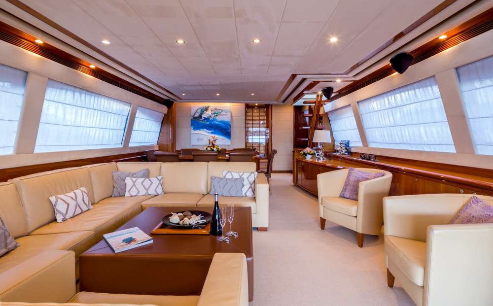 Motor Yacht 'PIOLA' Salon, 9 PAX, 4 Crew, 82.00 Ft, 25.00 Meters, Built 2007, Ferretti, Refit Year 2018/2022
