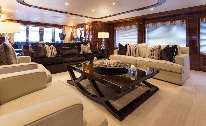 Motor Yacht 'REMEMBER WHEN' Main Salon, 12 PAX, 11 Crew, 162.00 Ft, 49.00 Meters, Built 2011, Christensen, Refit Year 2020