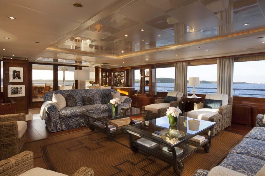 Motor Yacht 'STARFIRE' Main Salon, 12 PAX, 12 Crew, 178.00 Ft, 54.27 Meters, Built 1997, Benetti, Refit Year 2012