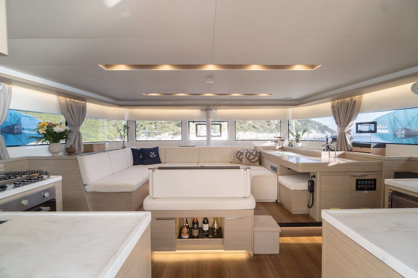 Catamaran Yacht 'NAVYA' Main Saloon, 8 PAX, 2 Crew, 51.00 Ft, 15.00 Meters, Built 2023, Lagoon