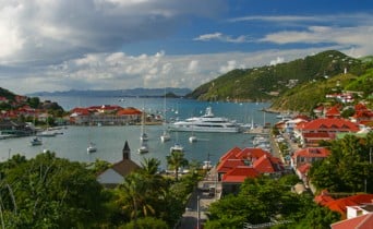 charter yachts in St. Barths
