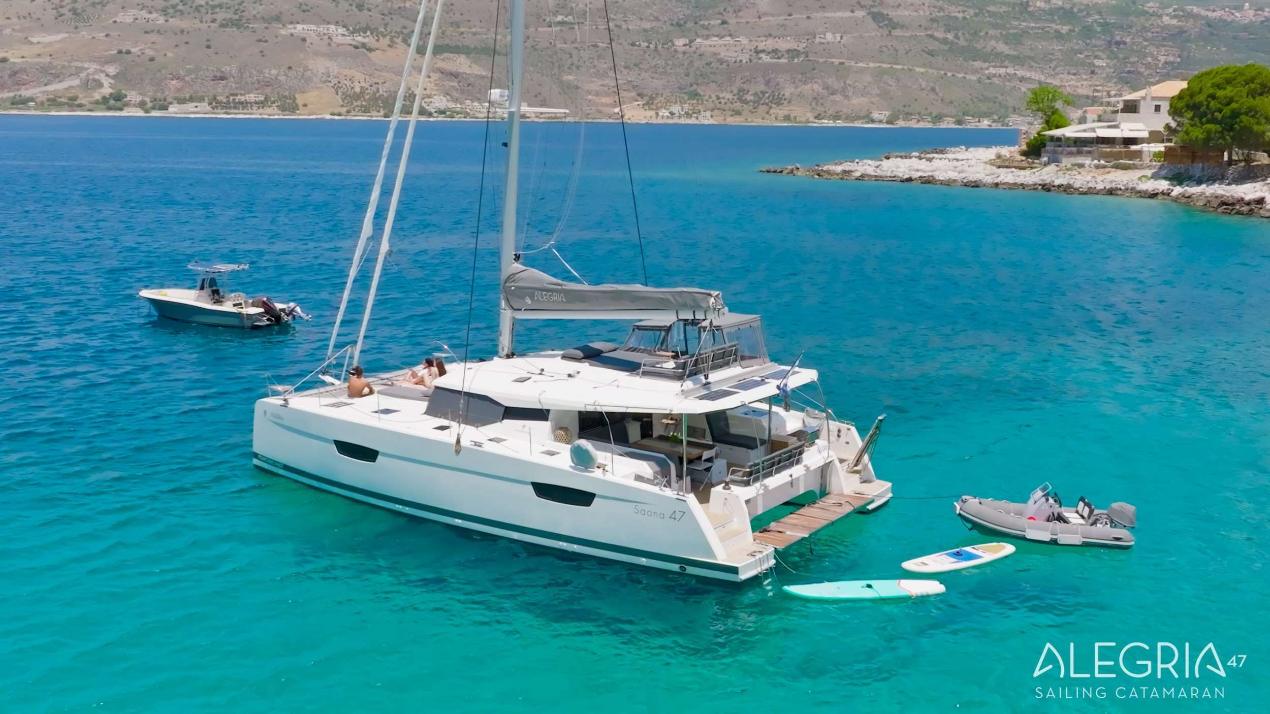 Catamaran Yacht 'ALEGRIA', 8 PAX, 2 Crew, 46.00 Ft, 14.00 Meters, Built 2021, Fountaine Pajot