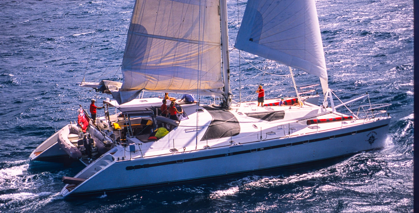 BVI yacht charter catamaran