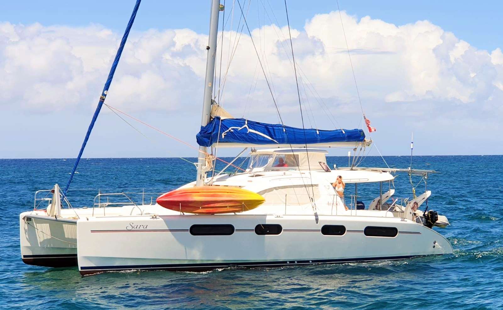 Catamaran Yacht 'SARA', 6 PAX, 2 Crew, 46.00 Ft, 14.00 Meters, Built 2012, Leopard, Refit Year Upgrades 2020-2023