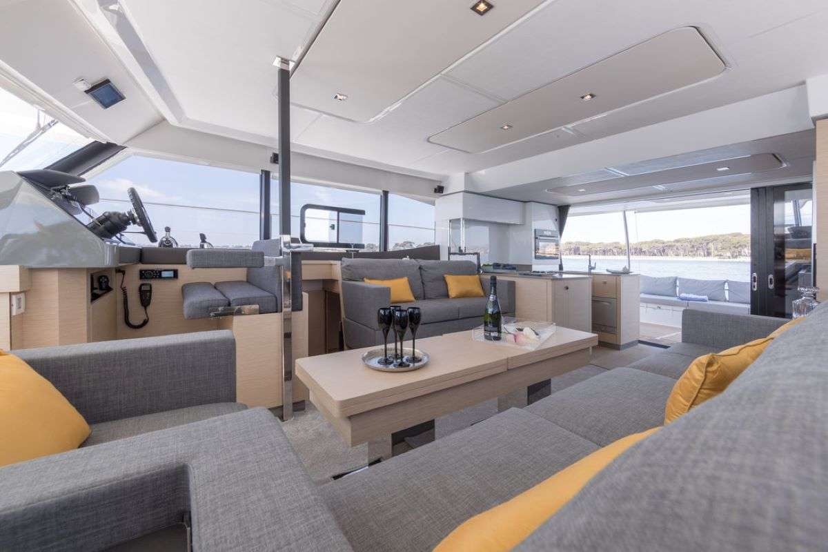 Motor Yacht 'UMBRELLA VICTORIA', 6 PAX, 44.00 Ft, 13.00 Meters, Built 2018, Fountaine Pajot