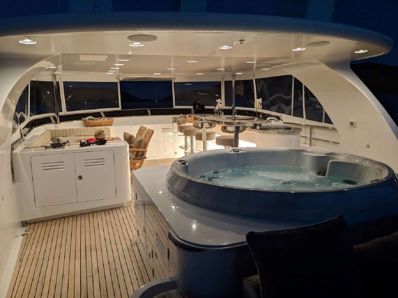 Motor Yacht 'VIVIERAE II' Top deck, 10 PAX, 5 Crew, 98.00 Ft, 29.00 Meters, Built 2017, Nordhavn, Refit Year 2021