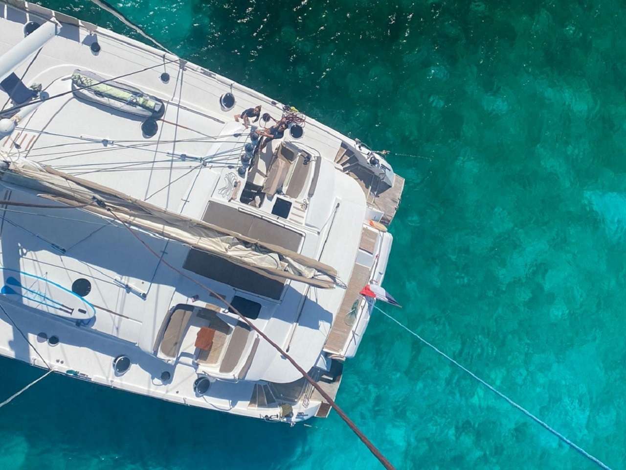 Catamaran Yacht 'MOBY DICK' On deck, 10 PAX, 3 Crew, 65.00 Ft, 19.00 Meters, Built 2009, Fountaine Pajot, Refit Year 2021