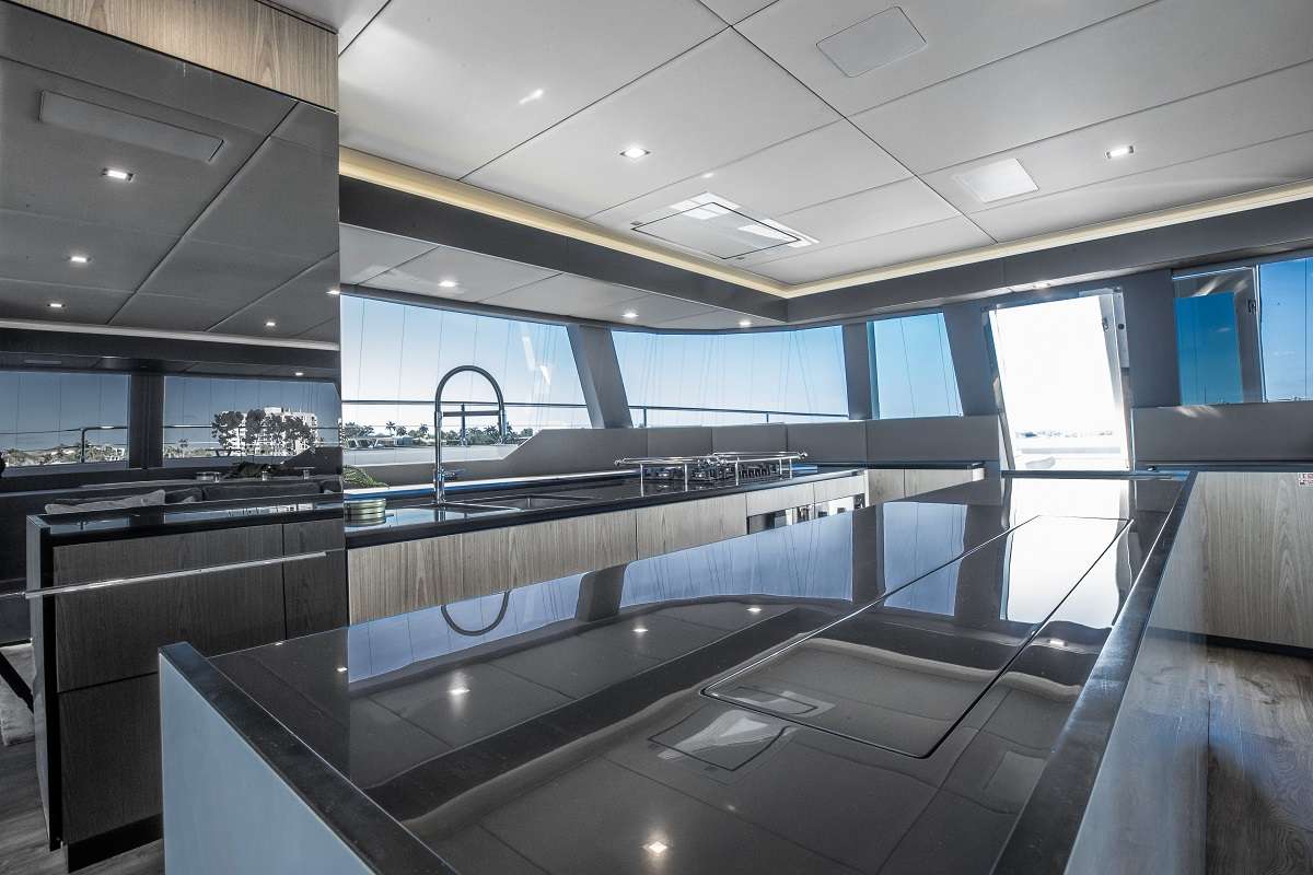 Catamaran Yacht 'AMAYA', 8 PAX, 3 Crew, 60.00 Ft, 18.00 Meters, Built 2019, Sunreef Yachts, Refit Year 2023