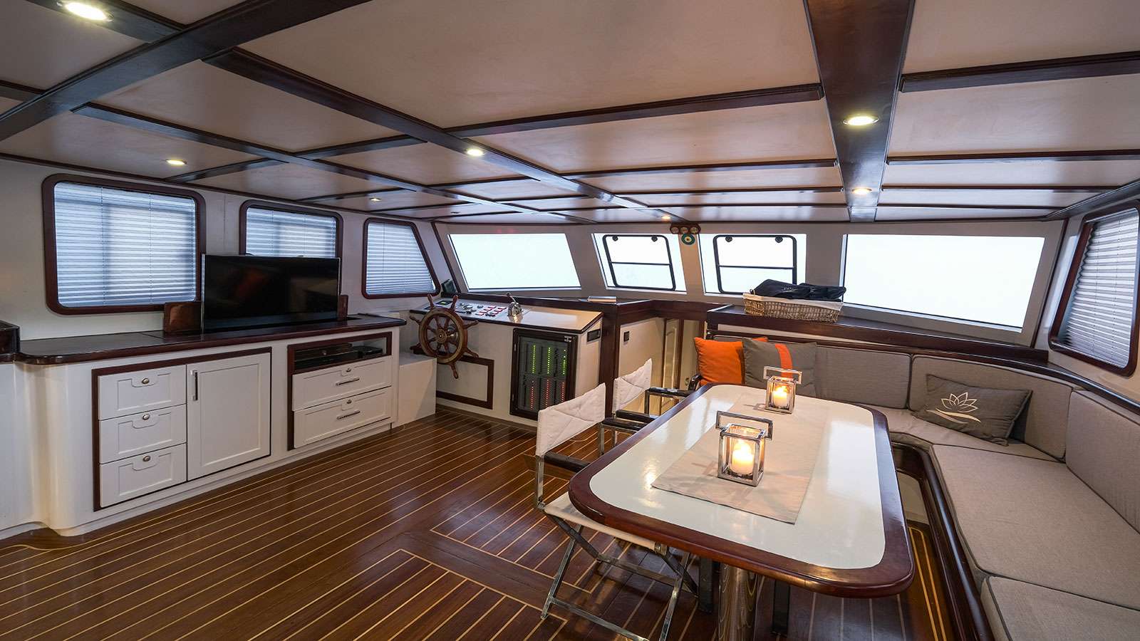 Motor Sailing Yacht 'LOTUS' Motor Sailor Lotus Main Saloon, 10 PAX, 4 Crew, 85.00 Ft, 26.00 Meters, Built 1996, Custom, Refit Year 2021