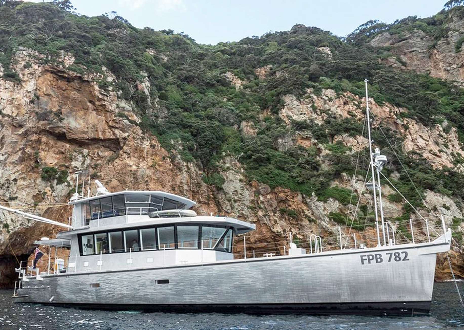 Motor Yacht 'GREY WOLF', 7 PAX, 3 Crew, 78.00 Ft, 23.00 Meters, Built 2017, Custom
