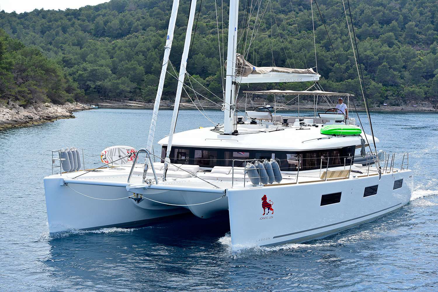 Catamaran Yacht 'ADRIATIC LION (LAGOON 620)', 10 PAX, 3 Crew, 61.00 Ft, 18.00 Meters, Built 2018, Lagoon
