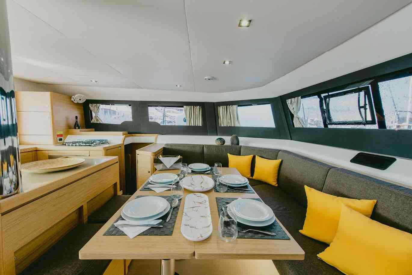 Catamaran Yacht 'MY BLUE HEAVEN', 10 PAX, 2 Crew, 48.00 Ft, 14.00 Meters, Built 2020, Dufour