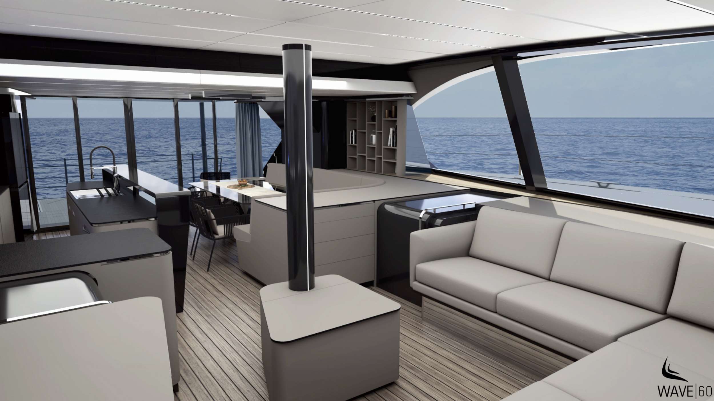 Catamaran Yacht 'NEW WAVE 60', 6 PAX, 2 Crew, 60.00 Ft, 18.00 Meters, Built 2024, Wave Catamarans