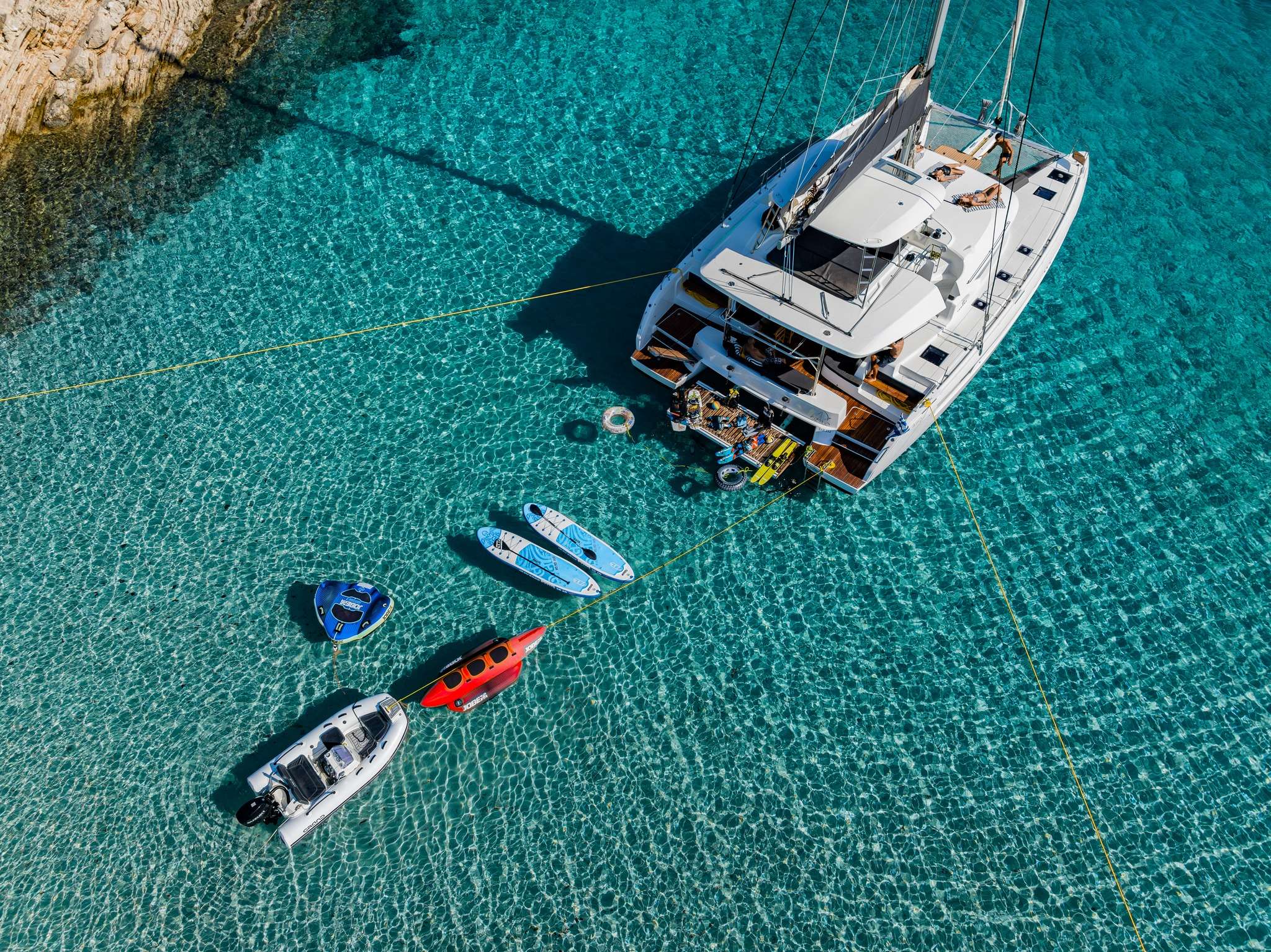 Catamaran Yacht 'OZELO', 10 PAX, 2 Crew, 50.00 Ft, 15.00 Meters, Built 2021, Lagoon
