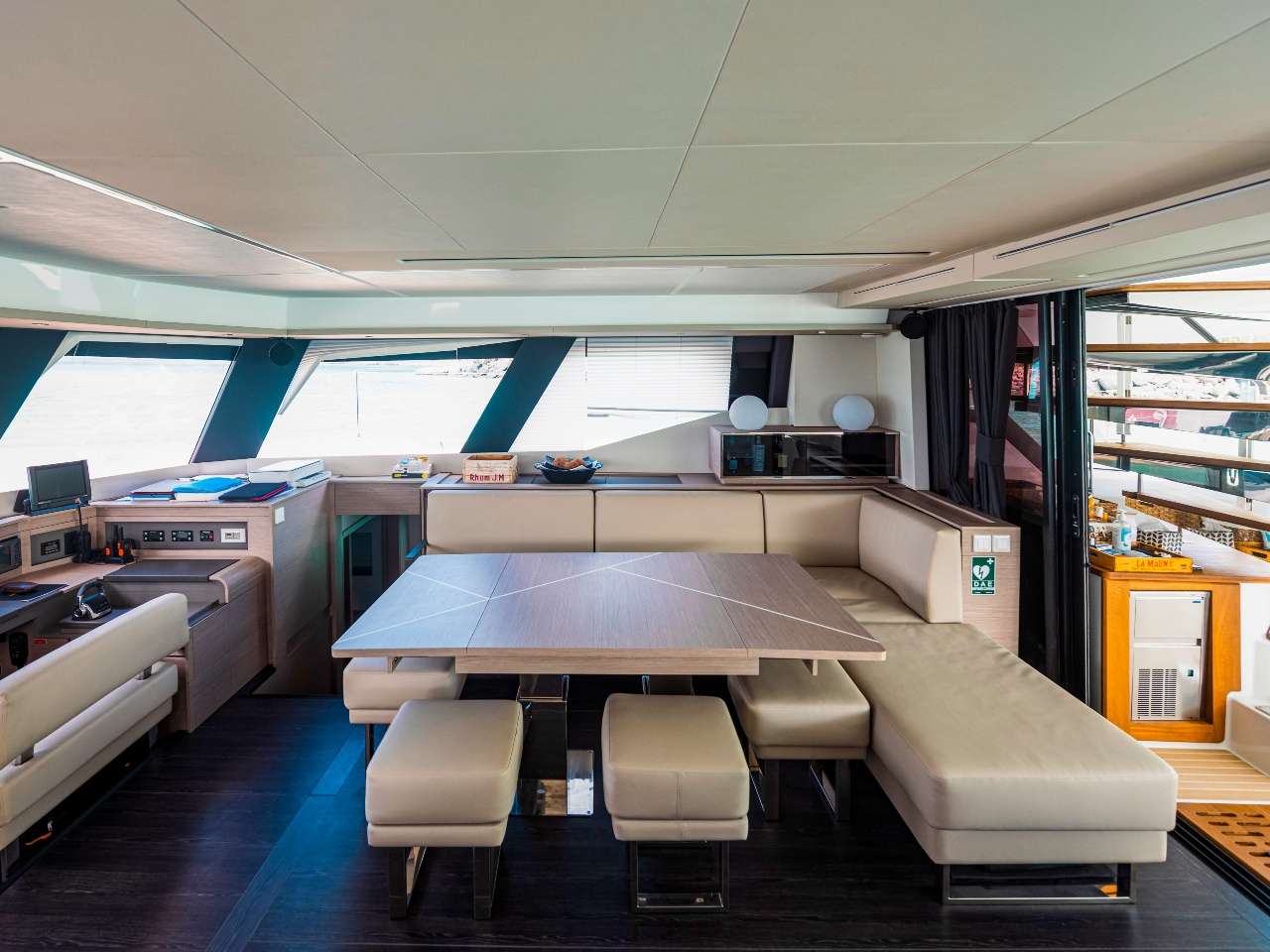 Catamaran Yacht 'ADEONA' Main Salon, 8 PAX, 3 Crew, 66.00 Ft, 20.00 Meters, Built 2021, Fountaine Pajot