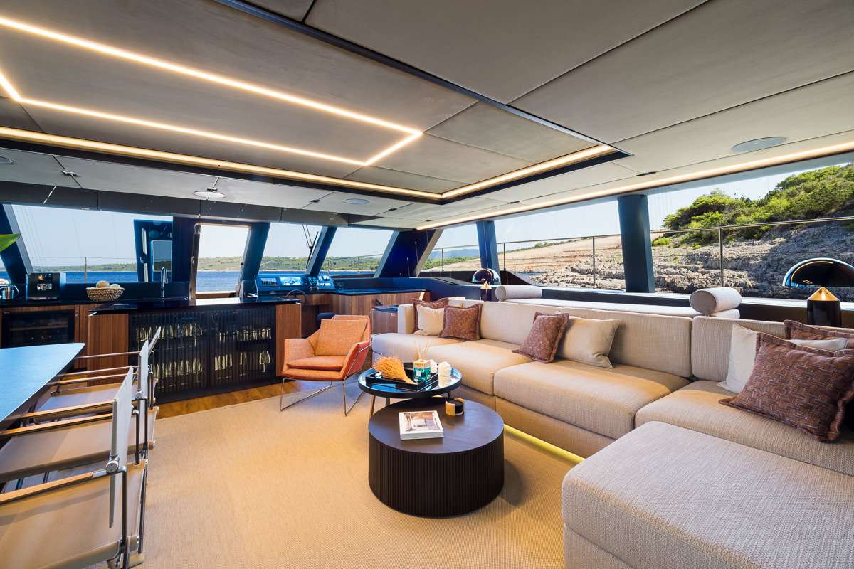 Catamaran Yacht 'AMBER ONE', 8 PAX, 4 Crew, 69.00 Ft, 21.00 Meters, Built 2023, Sunreef Yachts