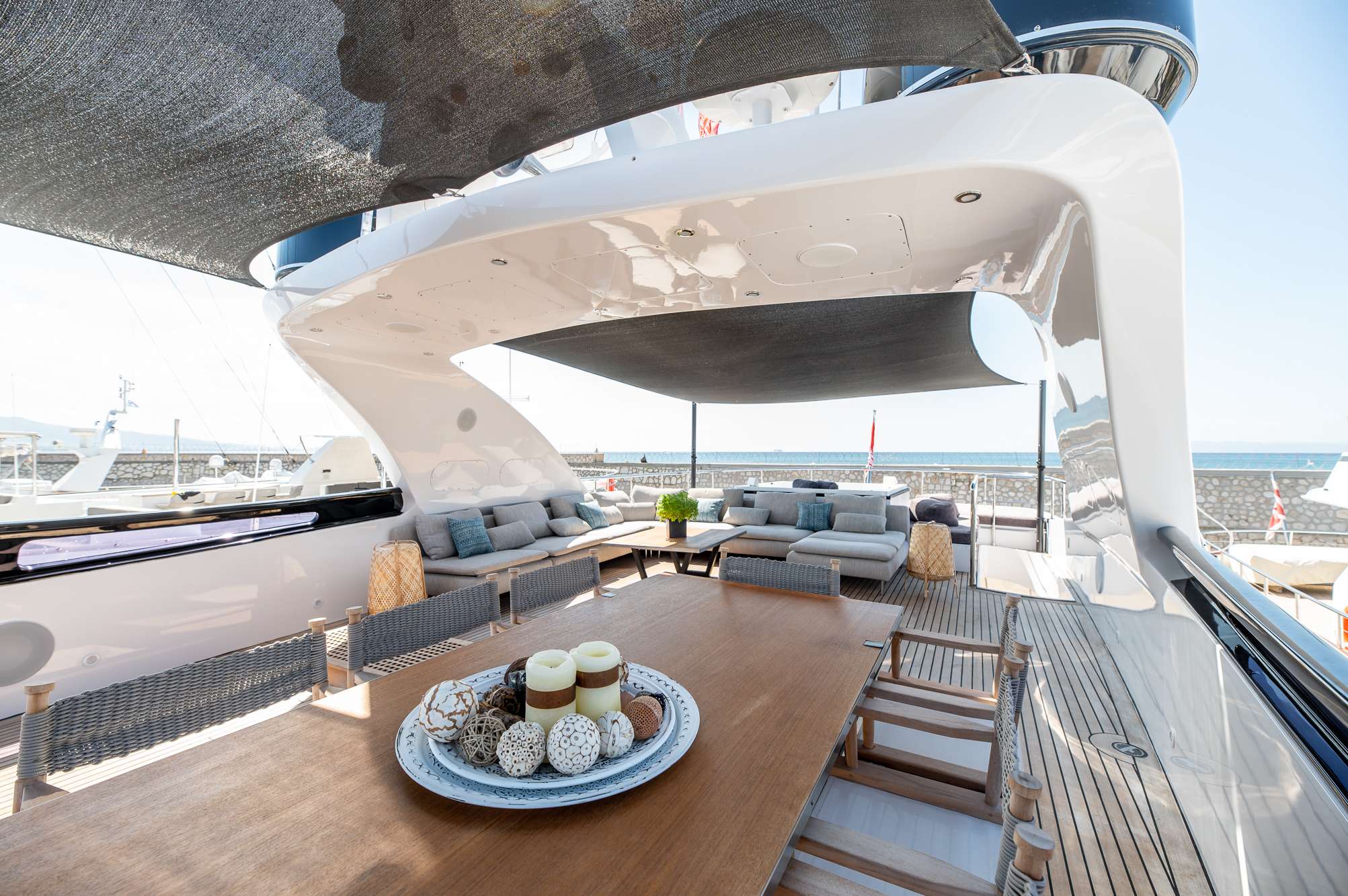 Motor Sailing Yacht 'LIVA' Sundeck Dining, 12 PAX, 9 Crew, 126.00 Ft, 38.00 Meters, Built 2006, Maiora, Refit Year 2022