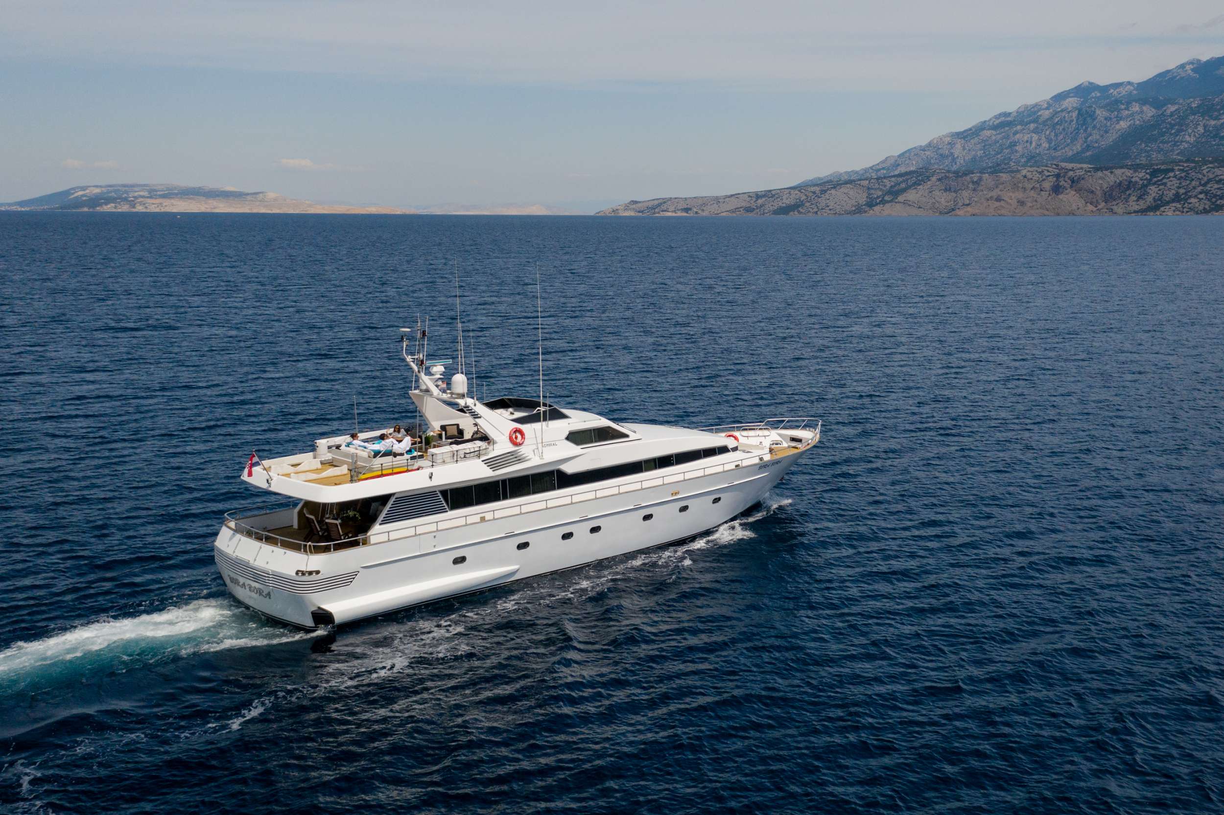 Motor Yacht 'BORA BORA', 8 PAX, 4 Crew, 87.00 Ft, 26.00 Meters, Built 1992, Admiral Marine, Refit Year 2020
