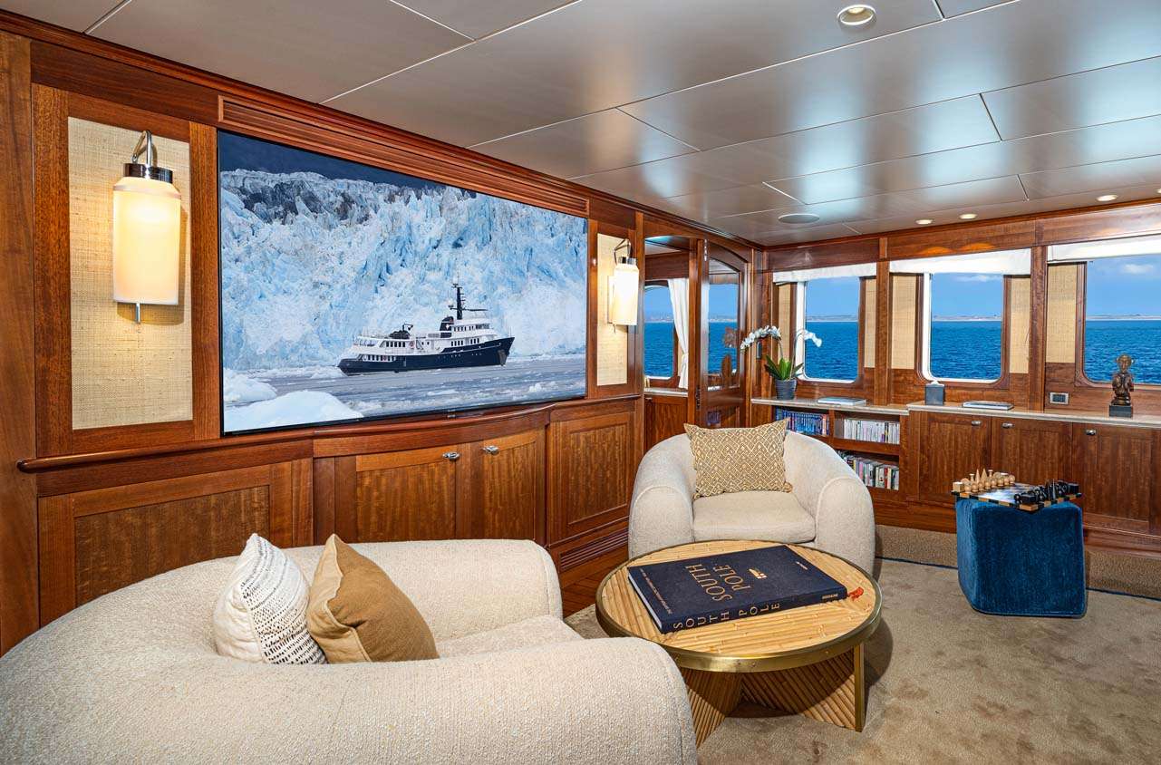 Motor Yacht 'ASTERIA' Main Salon, 12 PAX, 12 Crew, 161.00 Ft, 49.00 Meters, Built 1970, Custom, Refit Year 2024