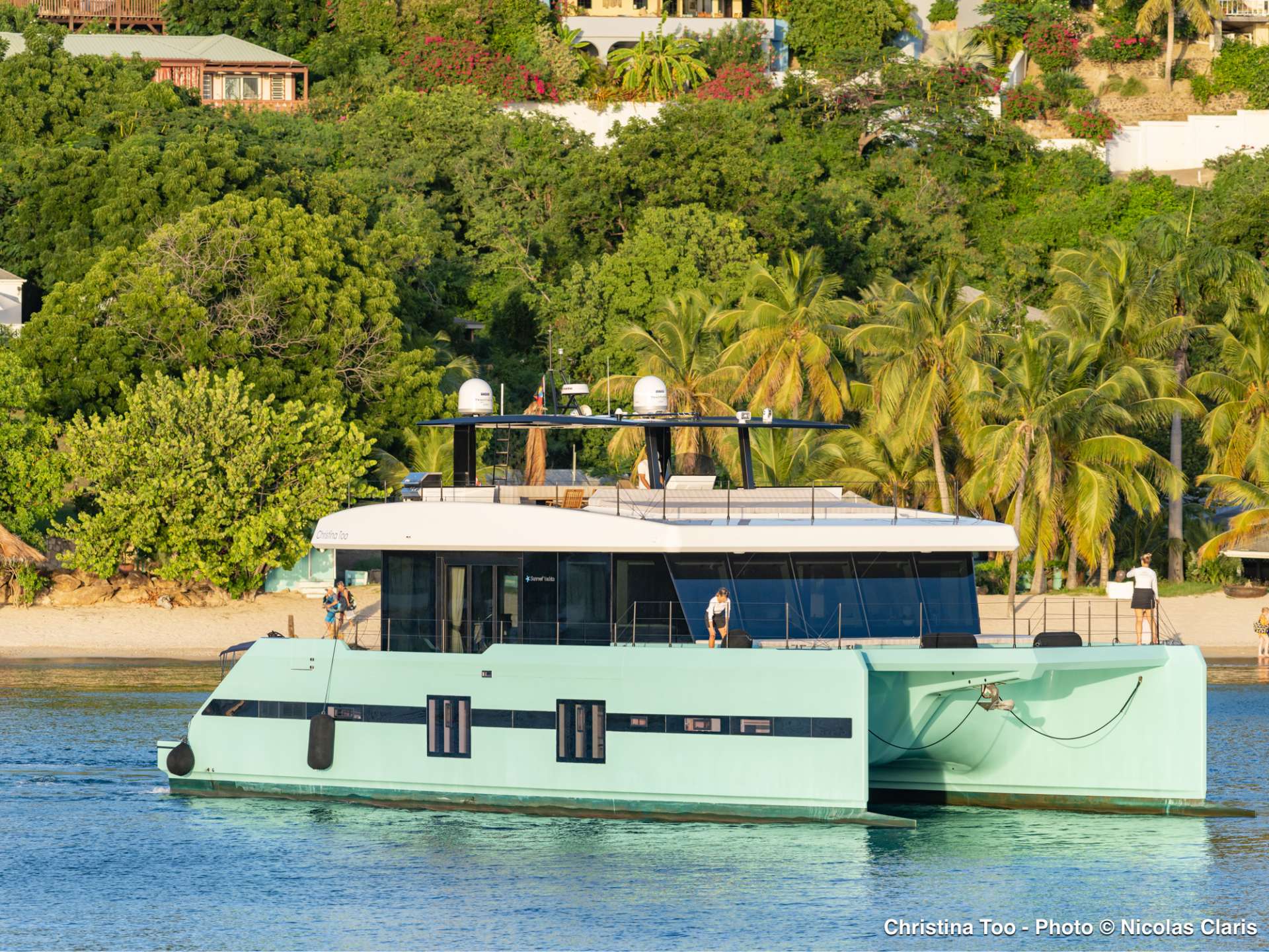 Motor Yacht 'CHRISTINA TOO', 8 PAX, 4 Crew, 68.00 Ft, 20.00 Meters, Built 2017, Sunreef Yachts