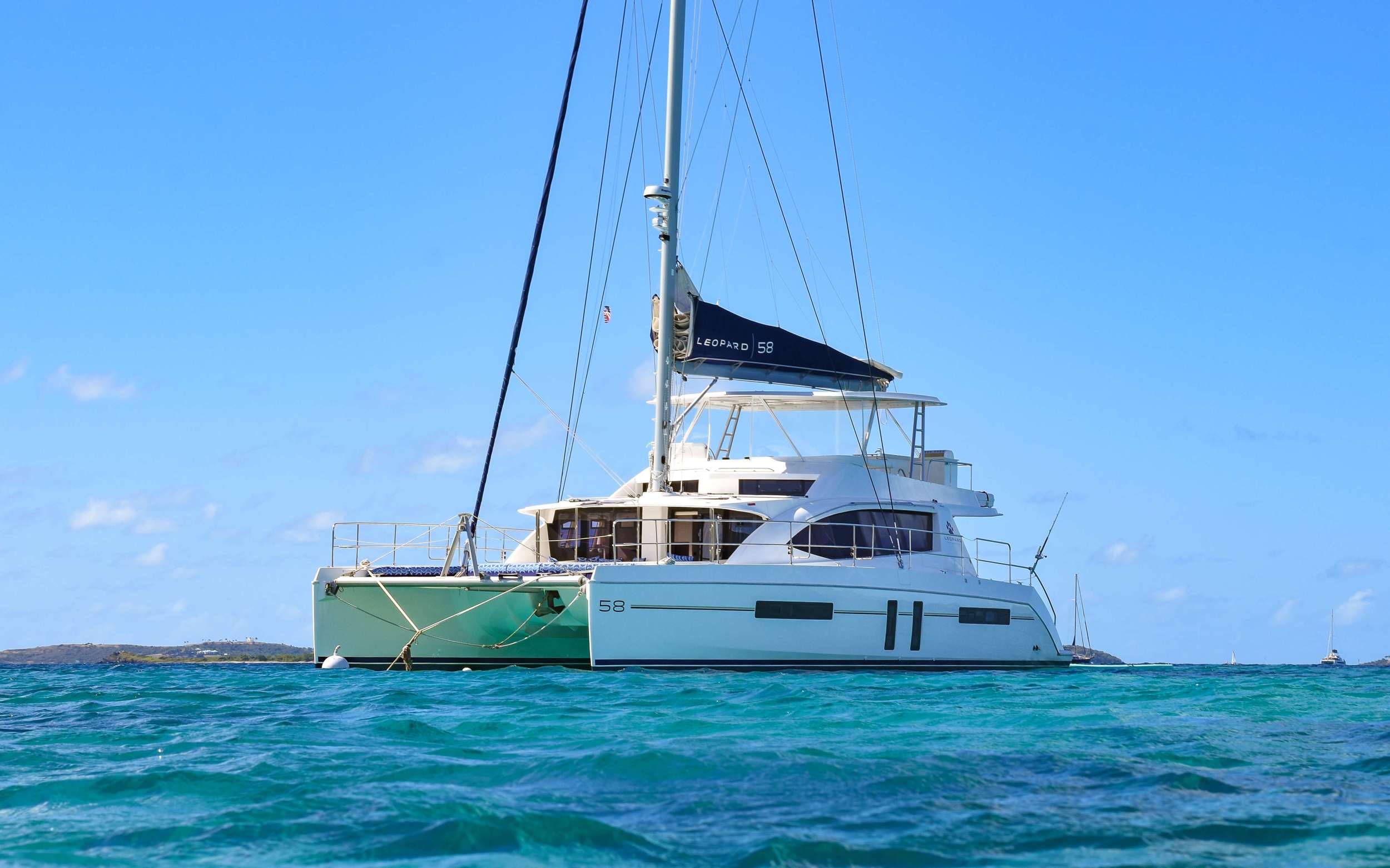 Catamaran Yacht 'LEEWAY', 6 PAX, 2 Crew, 58.00 Ft, 17.00 Meters, Built 2017, Leopard