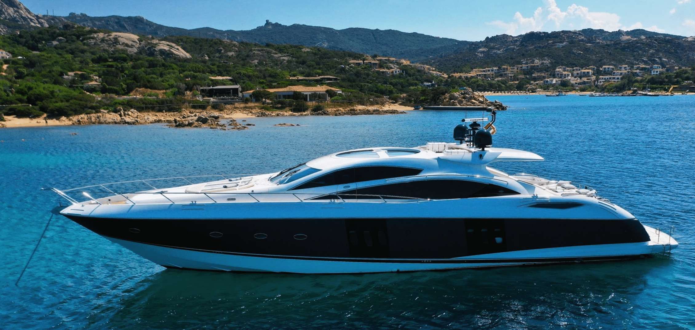 Motor Yacht 'LIGHT BLUE', 8 PAX, 82.00 Ft, 25.00 Meters, Built 2007, Sunseeker, Refit Year 2021