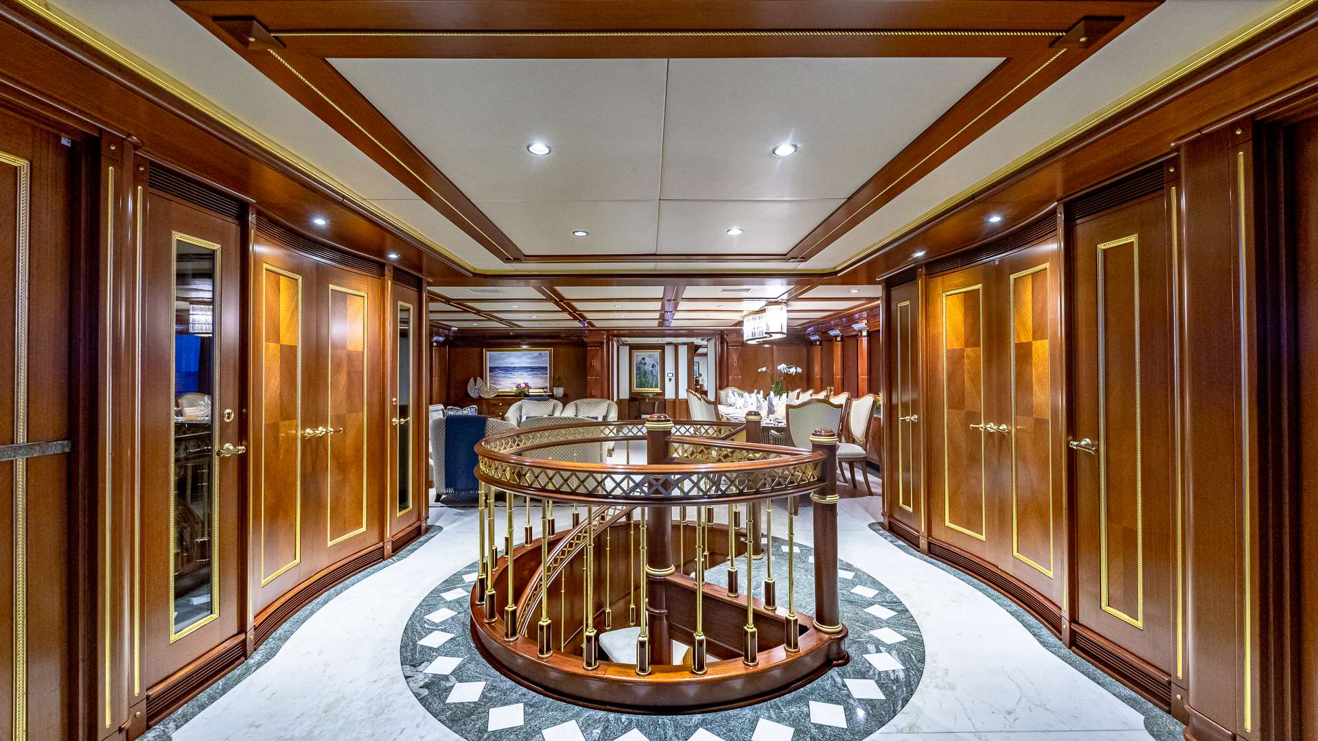 Motor Yacht 'STARSHIP 185'' Main Salon, 12 PAX, 11 Crew, 185.00 Ft, 56.00 Meters, Built 2001, Delta Marine, Refit Year 2021
