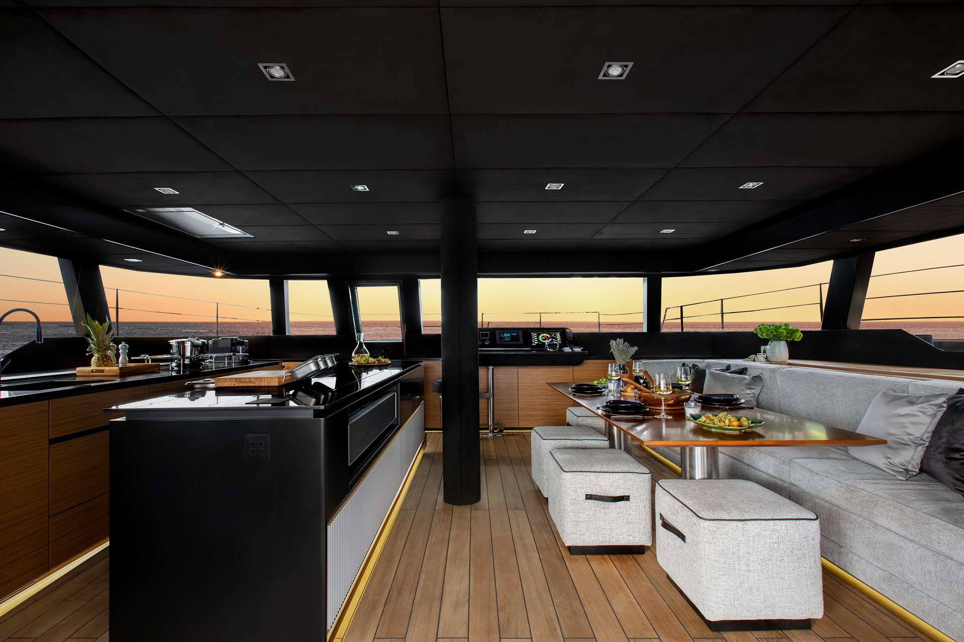 Catamaran Yacht 'CALMA' Saloon, 10 PAX, 3 Crew, 60.00 Ft, 18.00 Meters, Built 2020, Sunreef Yachts