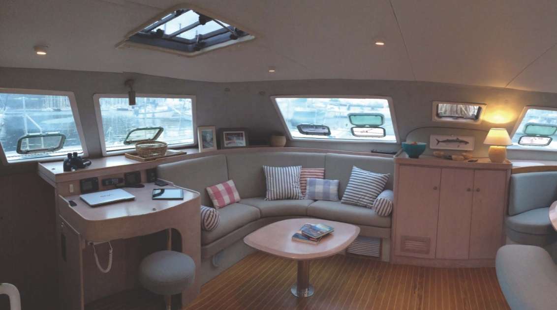 Catamaran Yacht 'UHURU', 6 PAX, 2 Crew, 57.00 Ft, 17.00 Meters, Built 1999, Van Peteghem-Lauriot Prevost, Refit Year 2014/2019