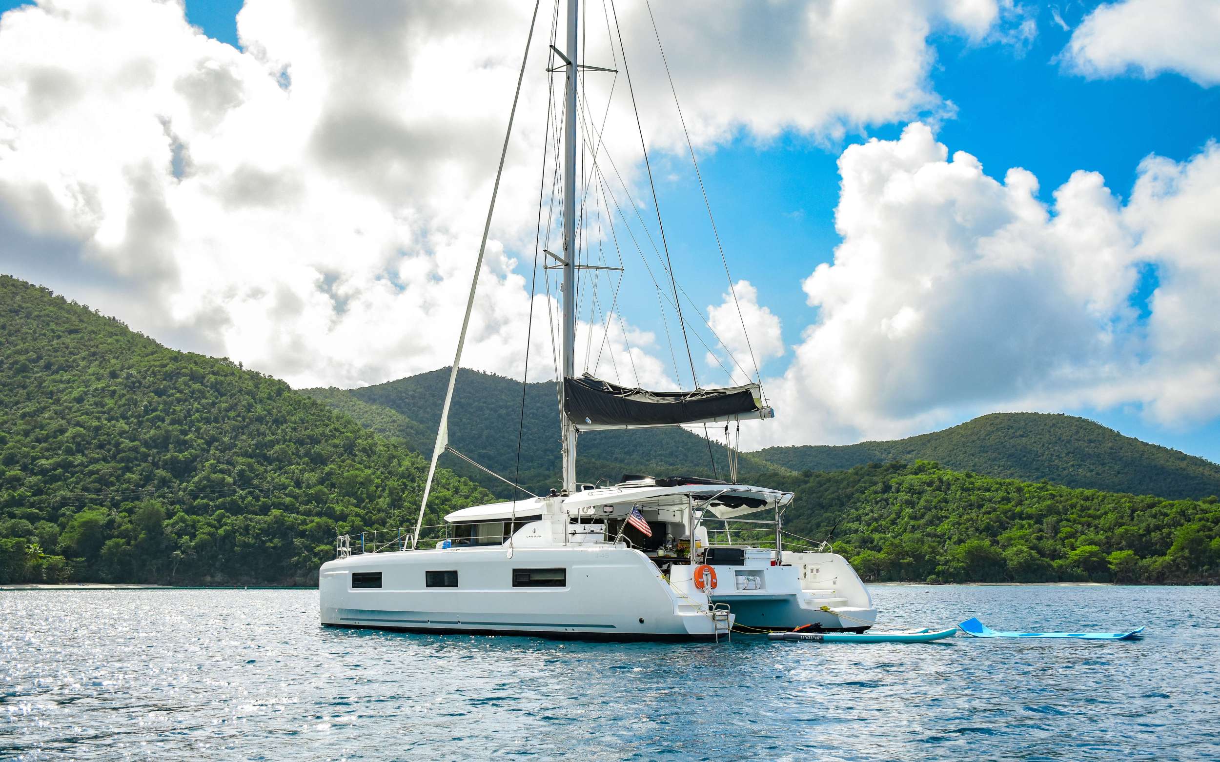 Catamaran Yacht 'FALCOR II -- CELAVIE', 6 PAX, 2 Crew, 46.00 Ft, 14.00 Meters, Built 2021, Lagoon